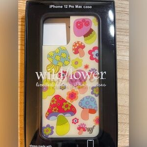 Wildflower mushroom iPhone 12 Pro Max case